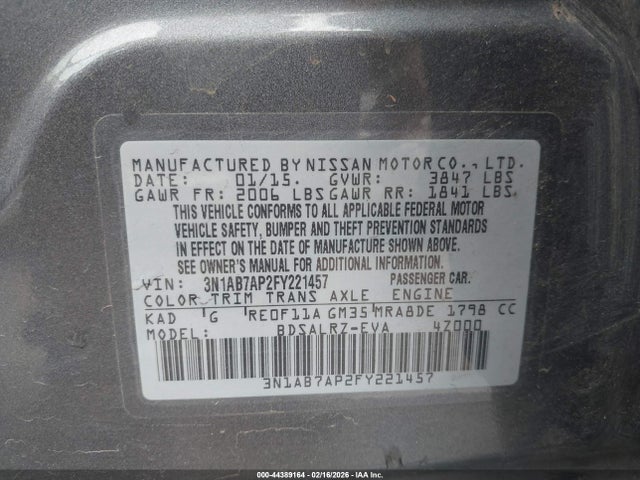 Nissan Sentra Sr