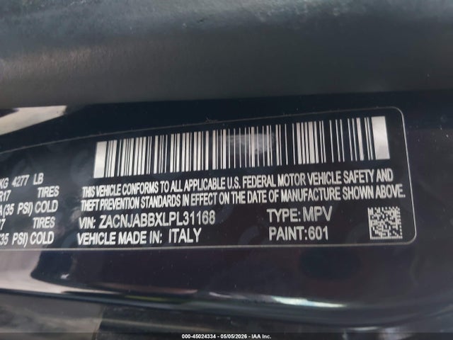 Jeep Renegade Latitude Fwd