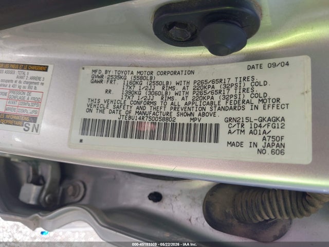 Toyota 4Runner Sr5 V6