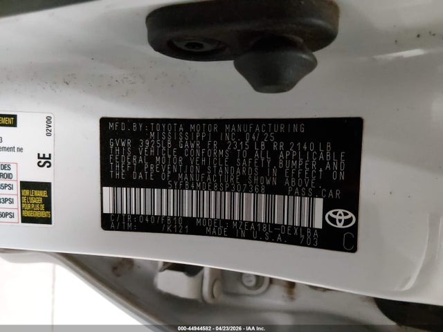 Toyota Corolla Le