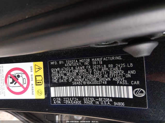Lexus Es F Sport