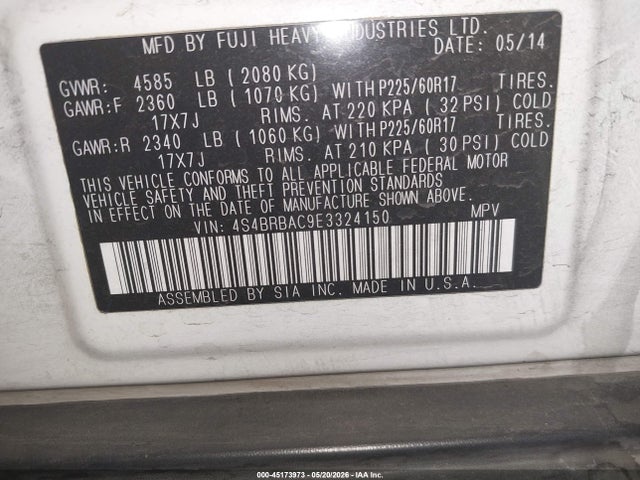 Subaru Outback 2.5i