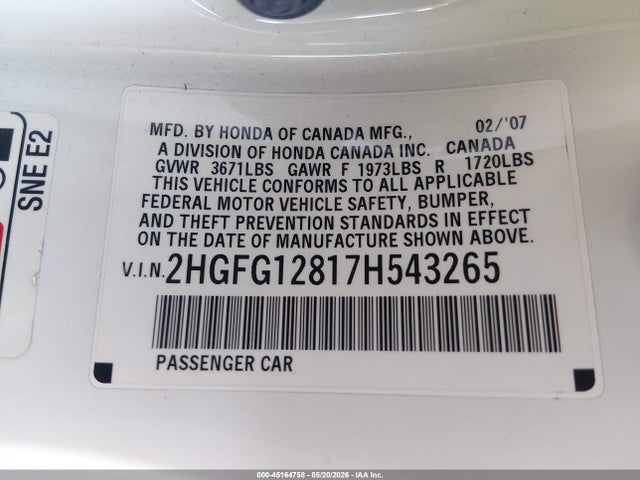 Honda Civic Ex