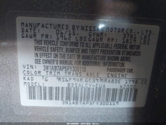 Nissan Sentra S