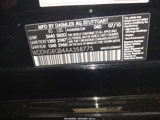 Mercedes-Benz S-Class 4matic