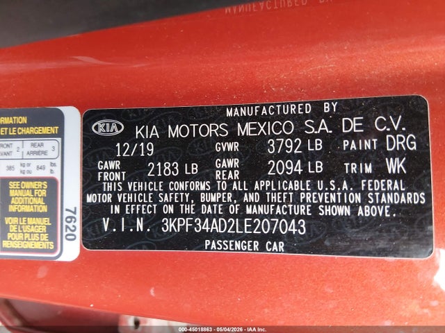 Kia Forte Gt-line