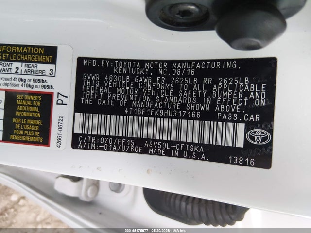 Toyota Camry Se