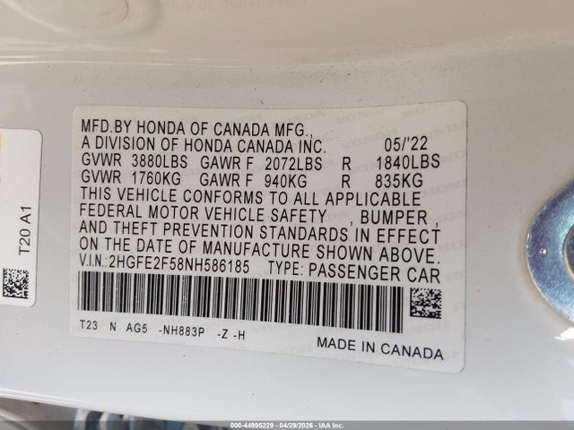 Honda Civic Sport