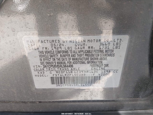 Nissan Kicks S Xtronic Cvt