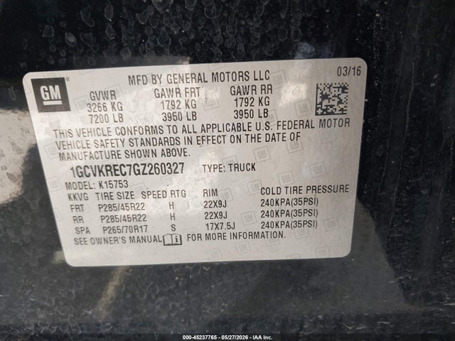 Chevrolet Silverado 1500 2lt