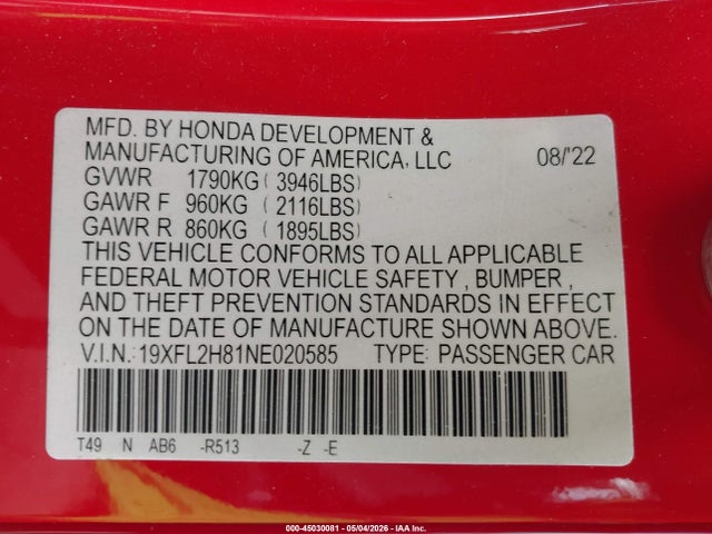 Honda Civic Sport