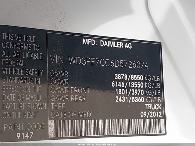 Mercedes-Benz Sprinter 2500 Normal Roof