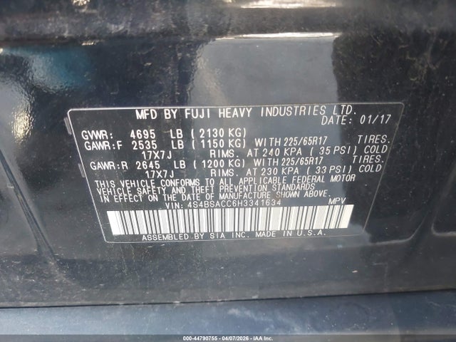 Subaru Outback 2.5i Premium