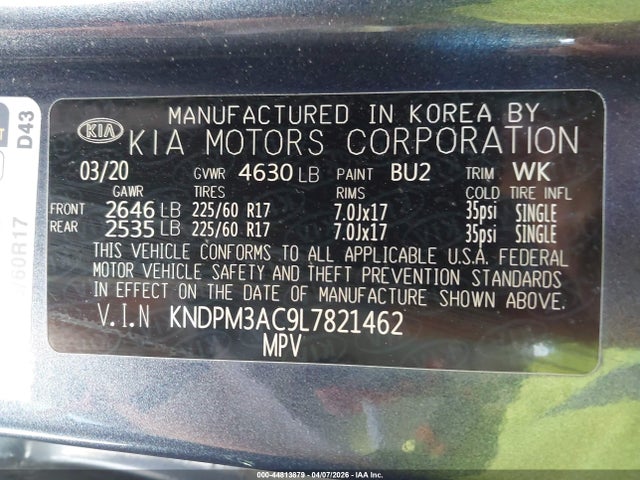 Kia Sportage Lx