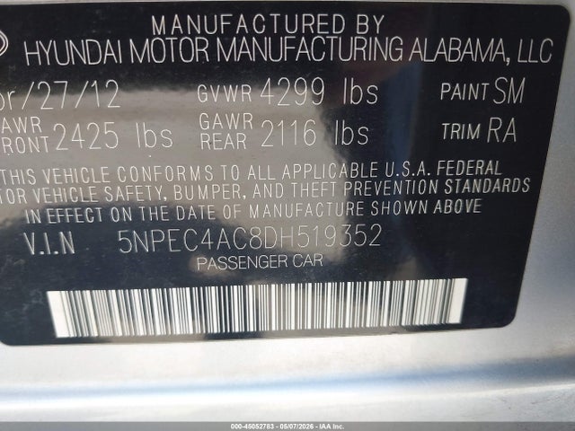 Hyundai SONATA Limited