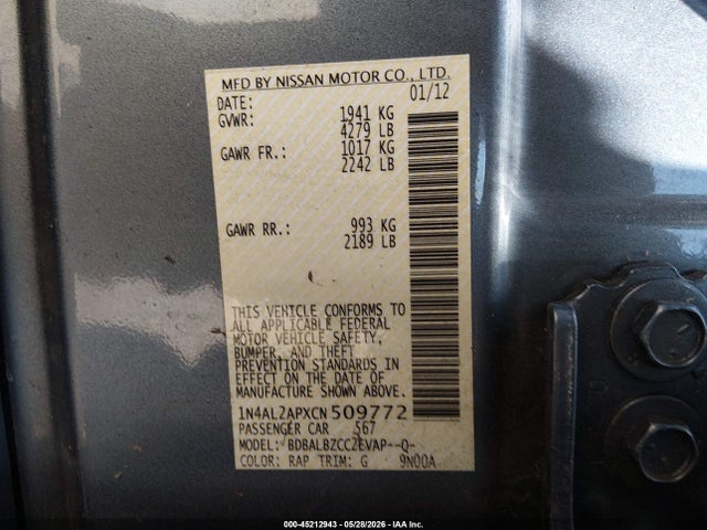 Nissan Altima 2.5 S