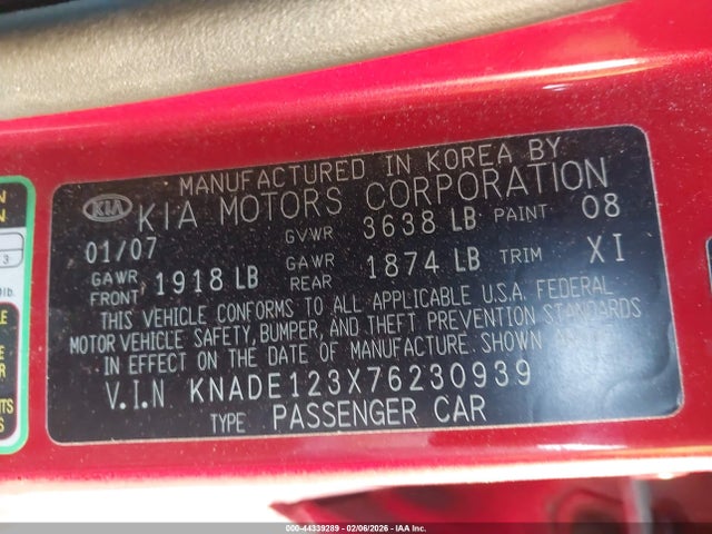 Kia Rio Lx