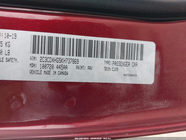 Dodge Charger Gt Rwd