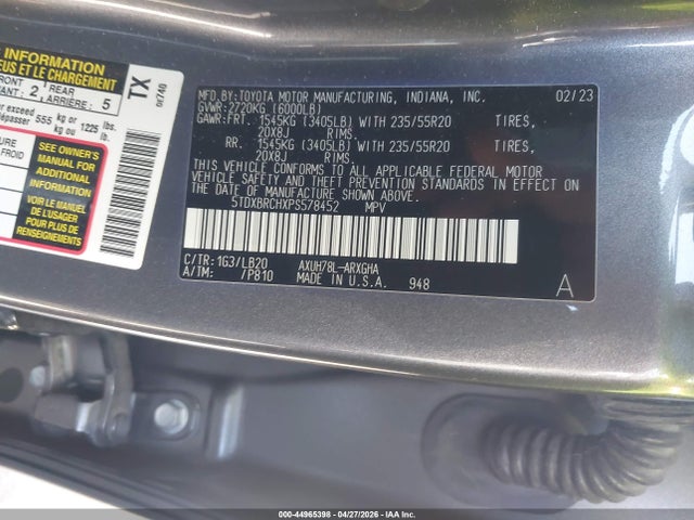 Toyota Highlander Hybrid Limited