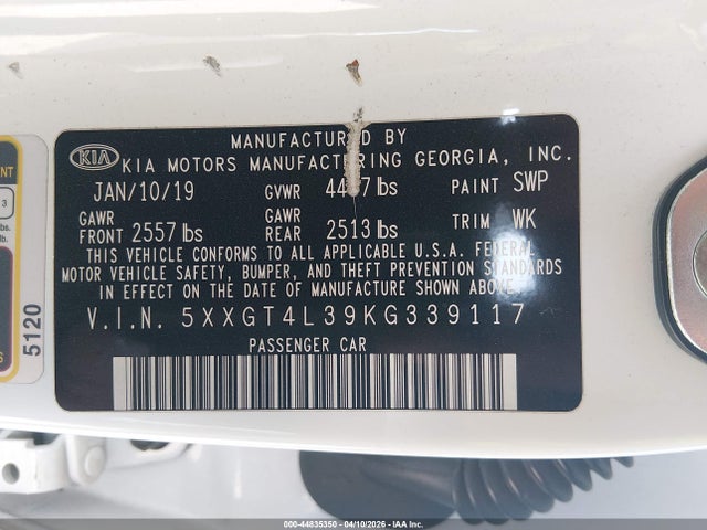Kia Optima Lx
