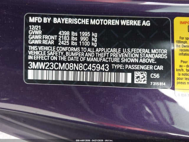 BMW 2 Series I