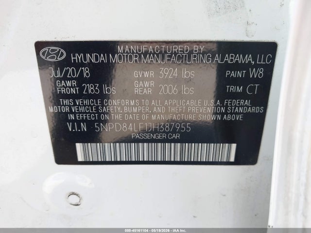 Hyundai ELANTRA Sel