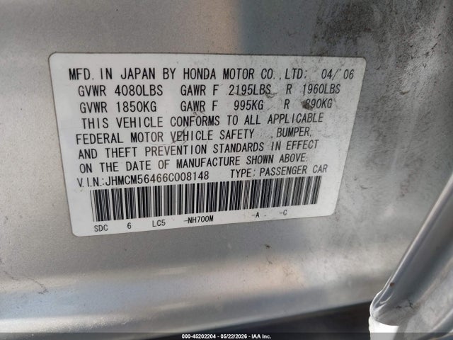 Honda Accord 2.4 Lx