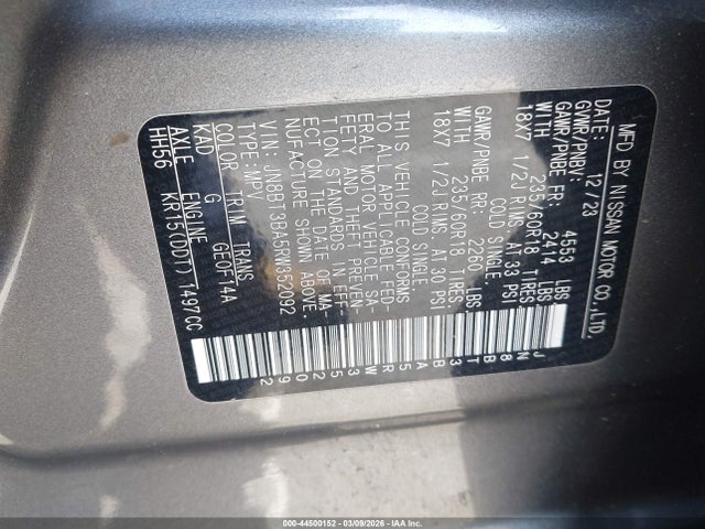 Nissan Rogue Sv Fwd