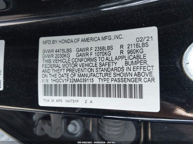Honda Accord Sport