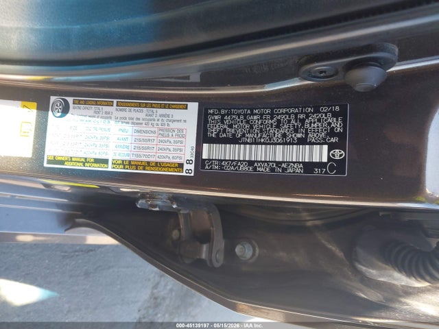Toyota Camry Le