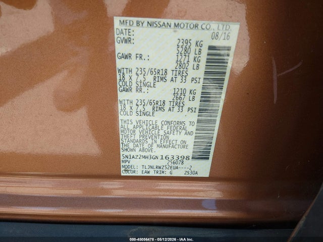 Nissan Murano Sl