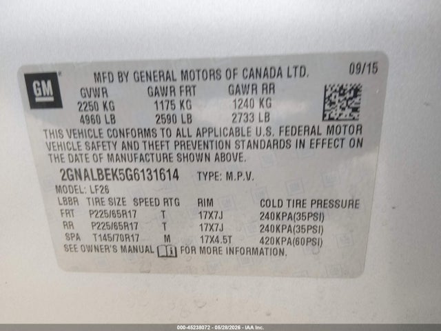 Chevrolet Equinox Ls