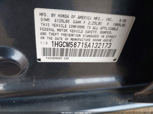 Honda Accord 2.4 Ex
