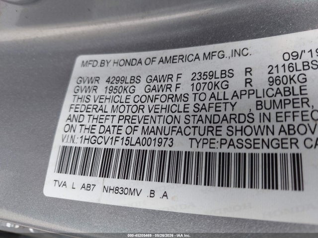 Honda Accord Lx