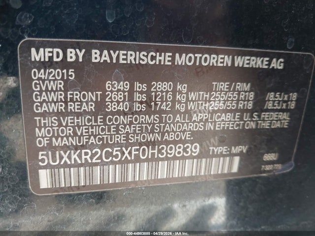 BMW X Series Sdrive35i