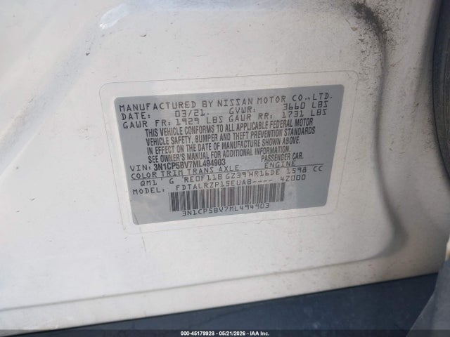 Nissan Kicks S Xtronic Cvt