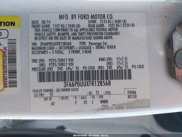 Ford Fusion S