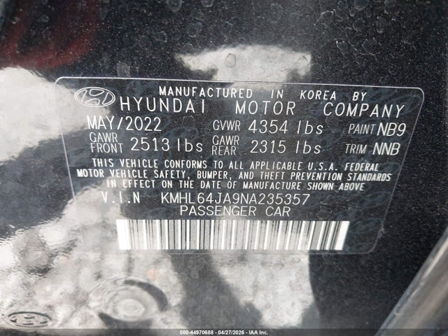 Hyundai SONATA Sel