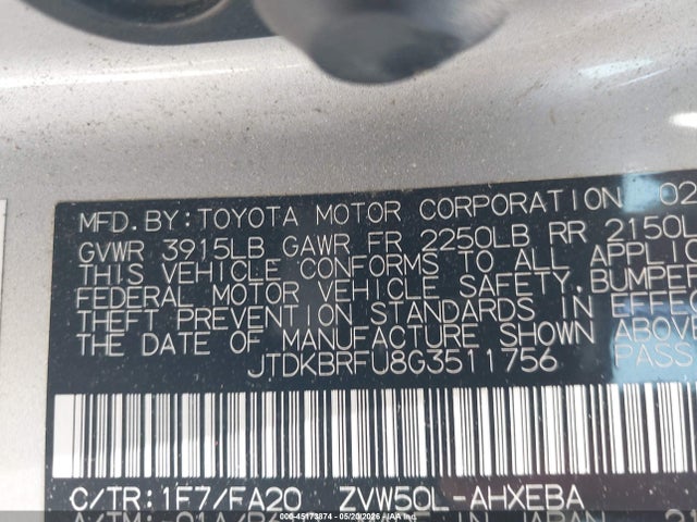 Toyota Prius Two