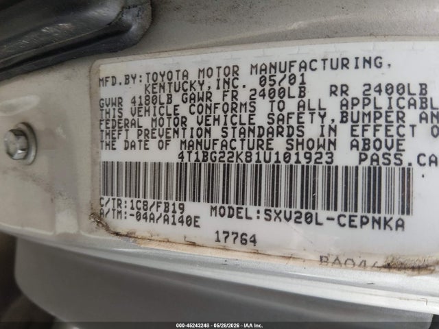 Toyota Camry Le