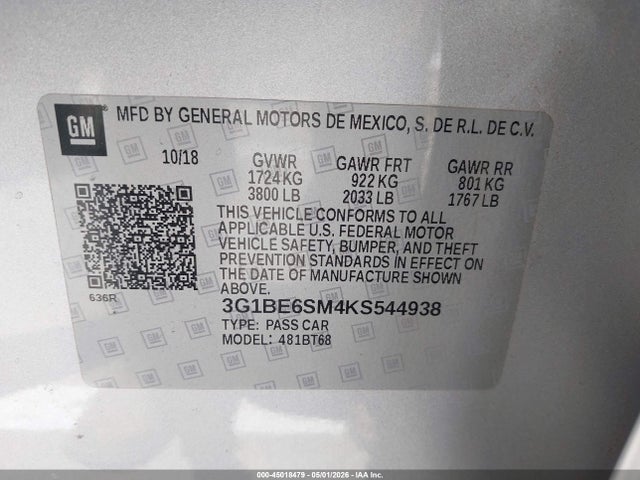 Chevrolet Cruze Lt