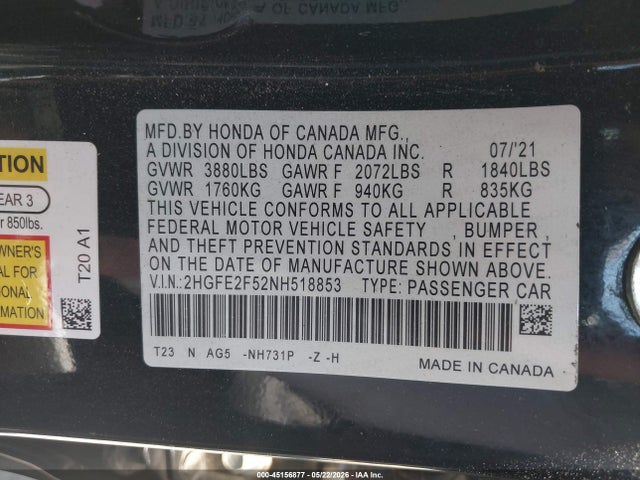 Honda Civic Sport