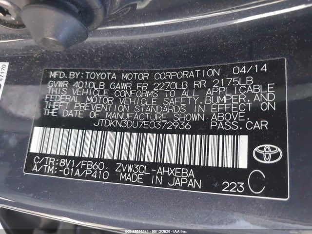 Toyota Prius Three