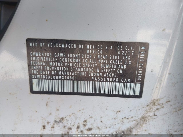 Volkswagen Jetta 1.4t S