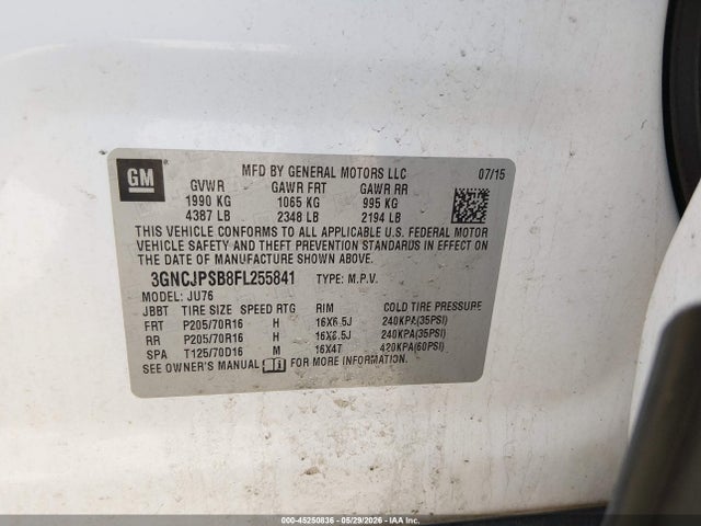 Chevrolet Trax 1ls