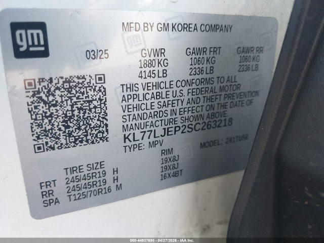 Chevrolet Trax Fwd 2rs
