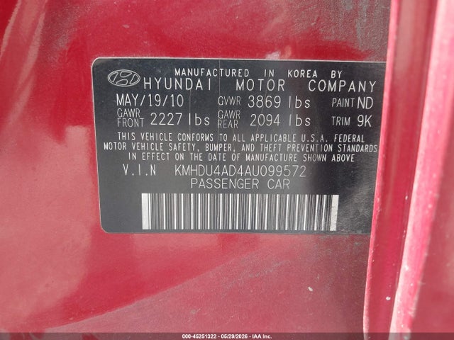 Hyundai ELANTRA Gls