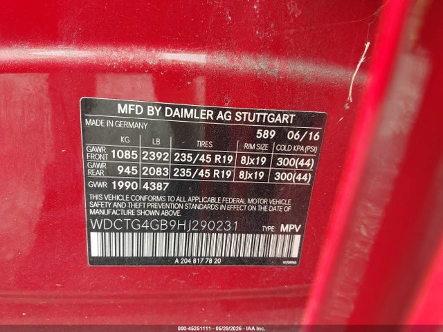 Mercedes-Benz GLA 4matic