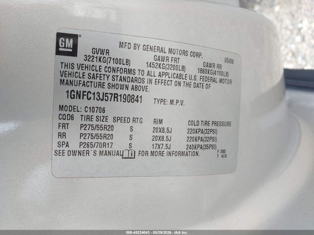 Chevrolet Tahoe Ltz