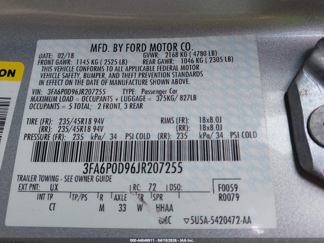 Ford Fusion Titanium